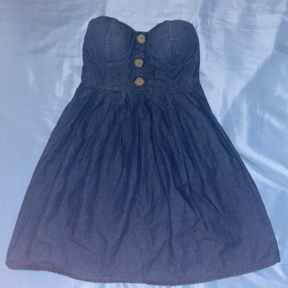Denin mini dress